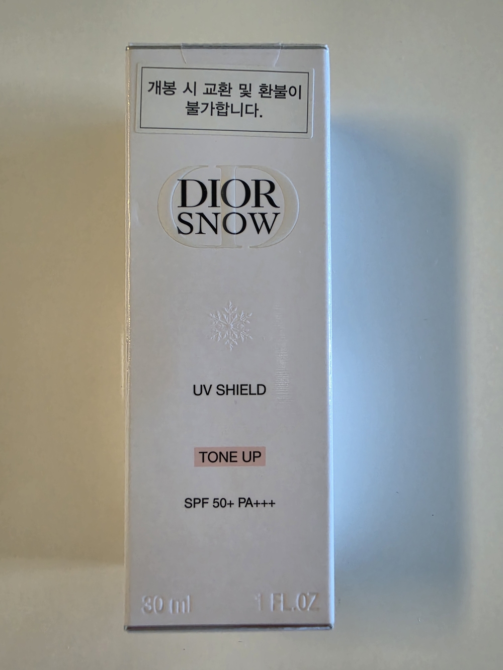 Dior Snow UV Shield Tone Up SPF50+ NEW 30ml Exp 09/2026